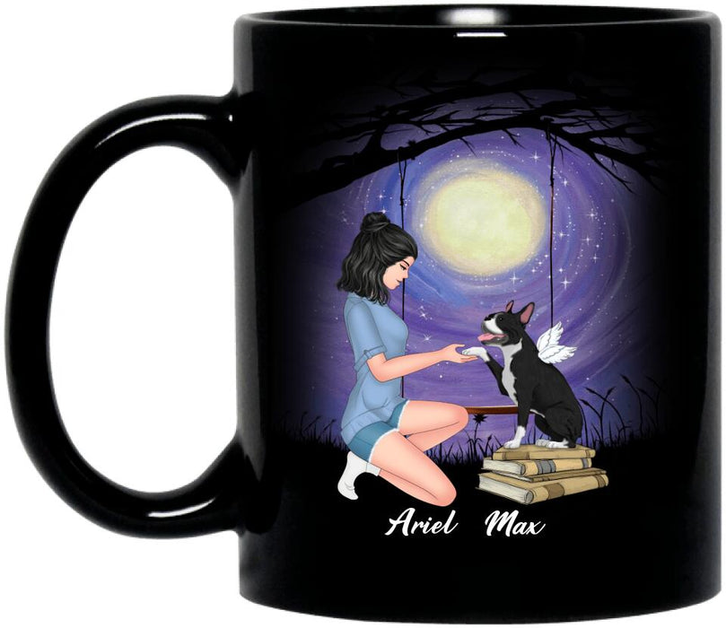 Custom Personalized Dog Mom Coffee Mug - Gift Idea For Dog Mom/ Dog Lover - I'll Be There