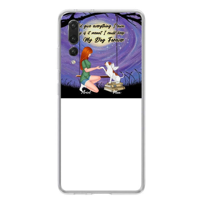 Custom Personalized Dog Mom Phone Case - Gift Idea For Dog Mom/ Dog Lover - When I Needed A Hand I Found Your Paw - Case For Xiaomi, Oppo And Huawei