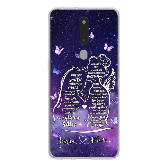 Custom Personalized Memorial Mom Phone Case - Gift Idea For Mom/Daughter - I'm Standing Next To You - Cases For Oppo, Xiaomi & Huawei