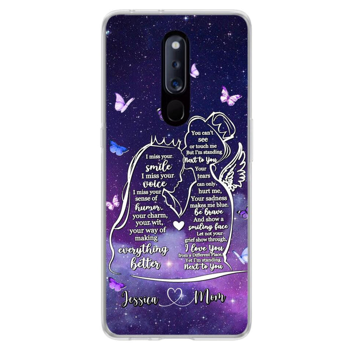 Custom Personalized Memorial Mom Phone Case - Gift Idea For Mom/Daughter - I'm Standing Next To You - Cases For Oppo, Xiaomi & Huawei