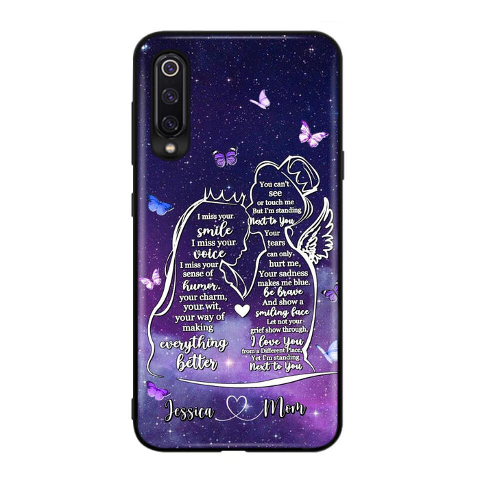 Custom Personalized Memorial Mom Phone Case - Gift Idea For Mom/Daughter - I'm Standing Next To You - Cases For Oppo, Xiaomi & Huawei