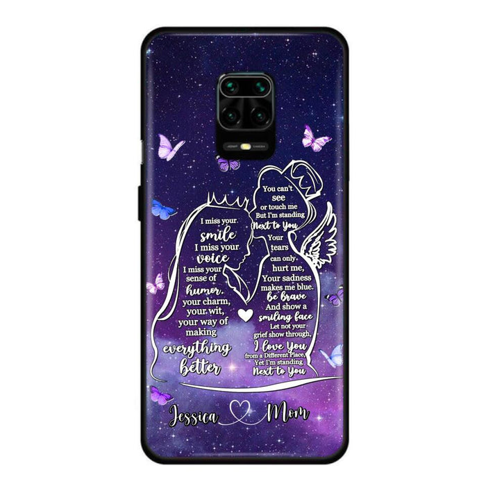 Custom Personalized Memorial Mom Phone Case - Gift Idea For Mom/Daughter - I'm Standing Next To You - Cases For Oppo, Xiaomi & Huawei