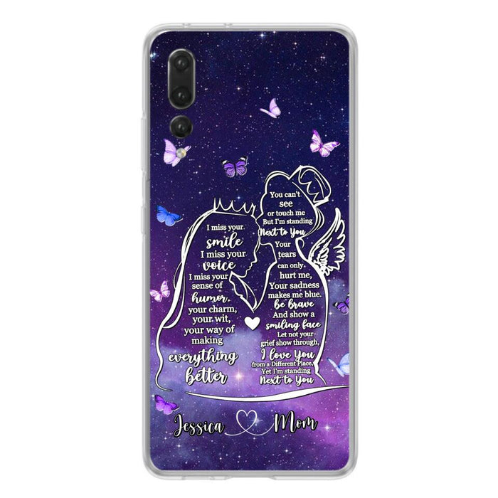 Custom Personalized Memorial Mom Phone Case - Gift Idea For Mom/Daughter - I'm Standing Next To You - Cases For Oppo, Xiaomi & Huawei