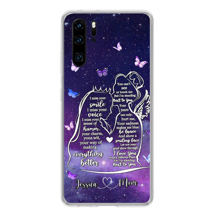 Custom Personalized Memorial Mom Phone Case - Gift Idea For Mom/Daughter - I'm Standing Next To You - Cases For Oppo, Xiaomi & Huawei