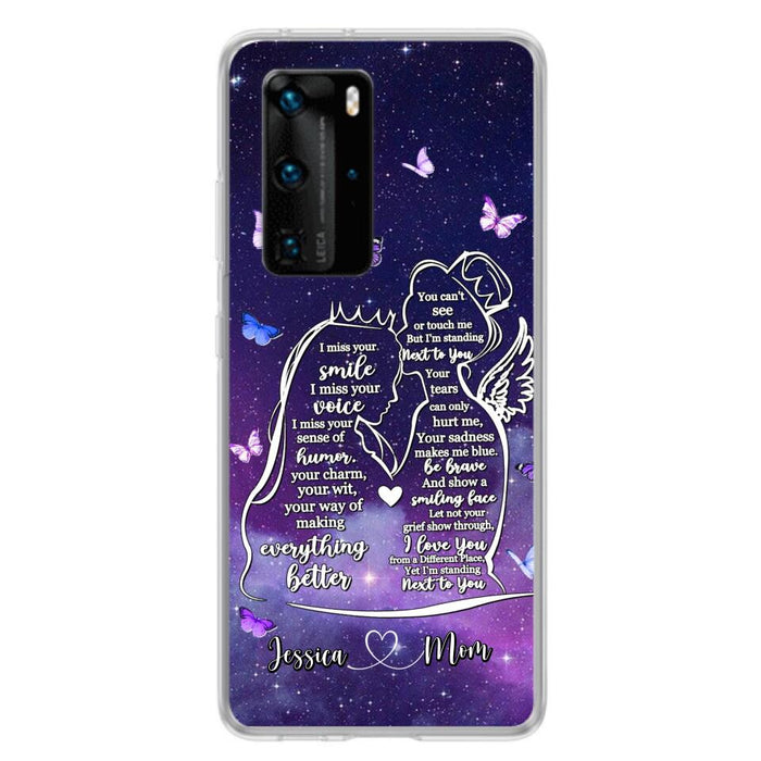 Custom Personalized Memorial Mom Phone Case - Gift Idea For Mom/Daughter - I'm Standing Next To You - Cases For Oppo, Xiaomi & Huawei