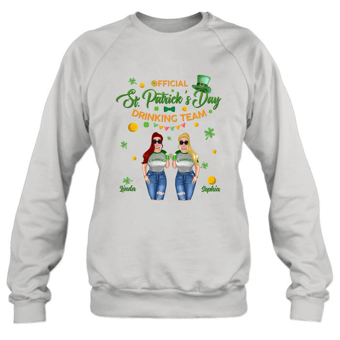 Custom Personalized Drunker Half Shirt - Gift Idea For St. Patrick's Day - She Is My Drunker Half