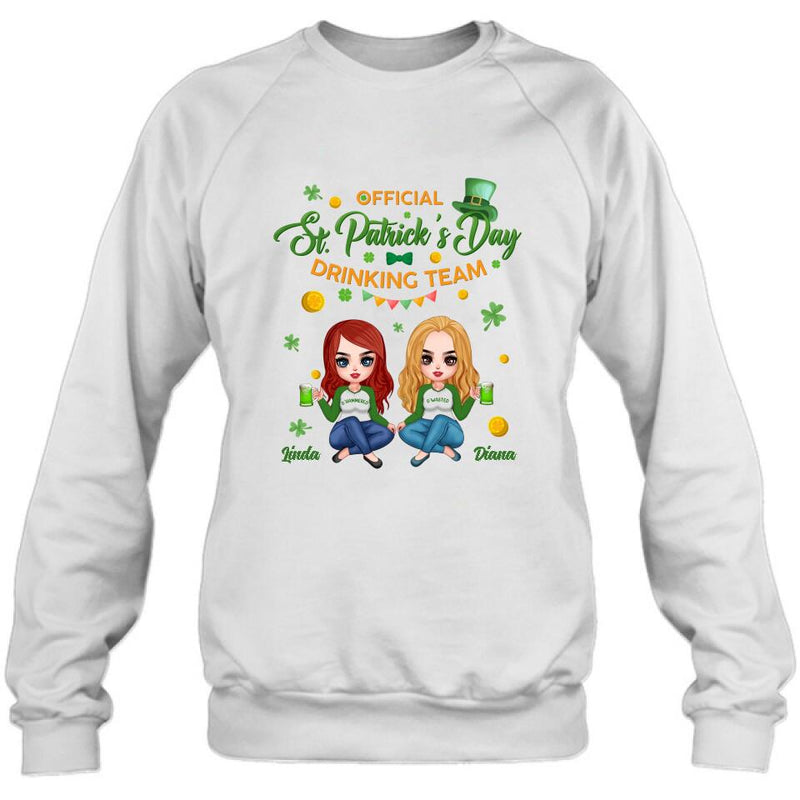 Personalized Drunker Half Shirt - Gift Idea For St. Patrick's Day - She Is My Drunker Half