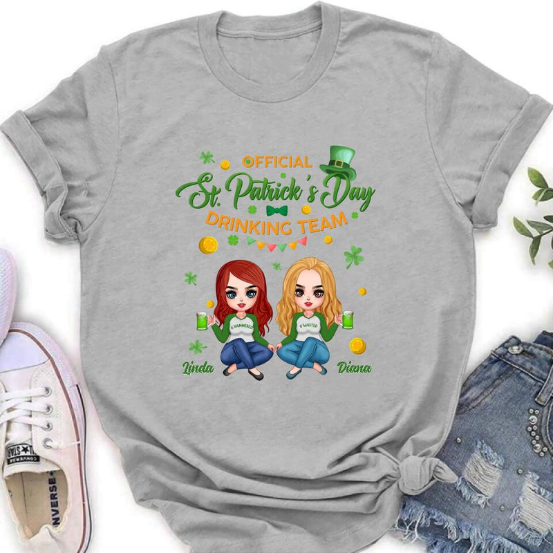Personalized Drunker Half Shirt - Gift Idea For St. Patrick's Day - She Is My Drunker Half