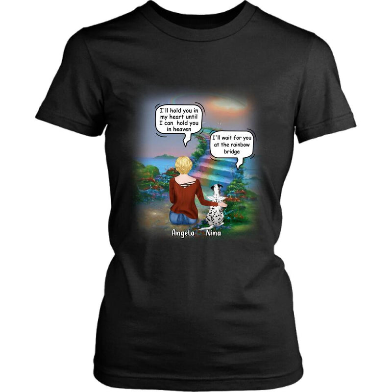 Personalized Memorial Dog Shirt - Up to 4 Dogs - Memorial Gift For Dog Lovers