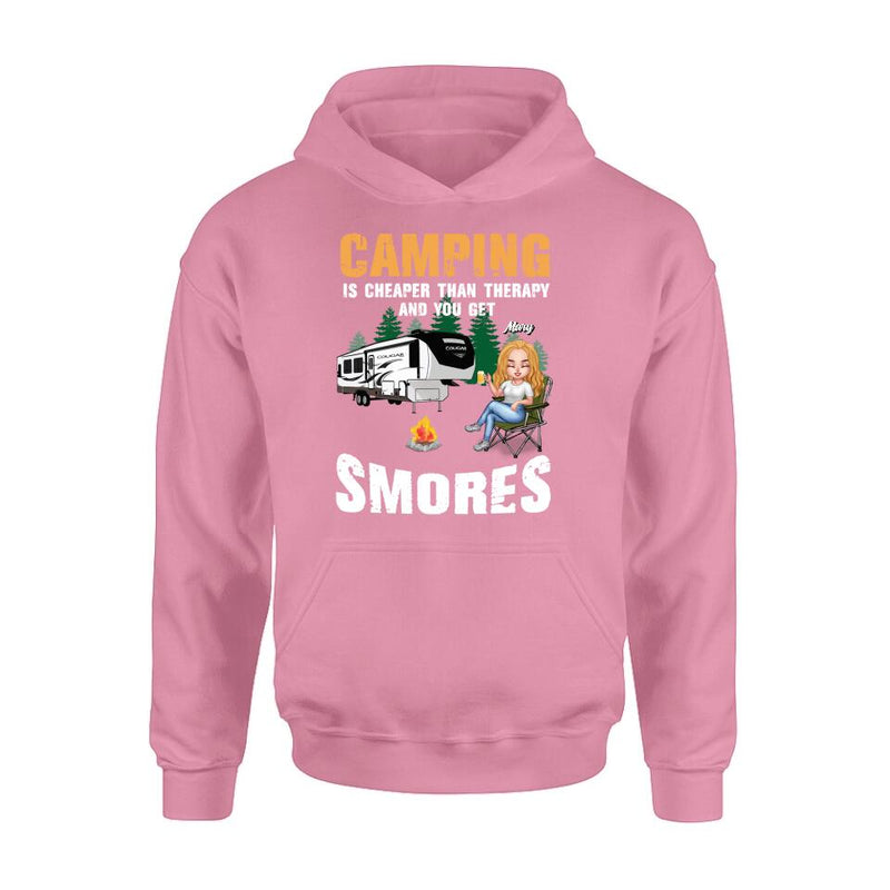 Personalized Camping Shirt - Up to 4 People - Best Gift For Camping Lovers