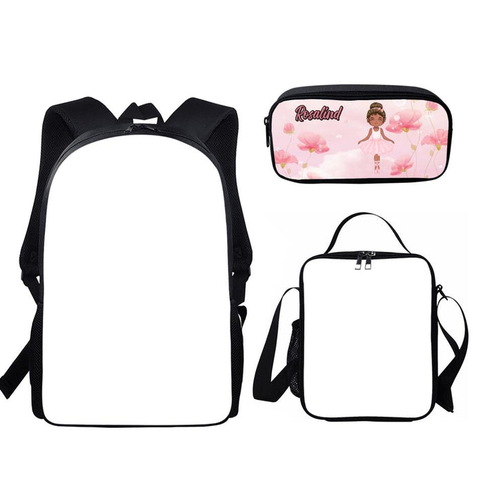 Personalized Ballet Bag Sets - Back To School Gift Idea For Kids/Ballet Lovers