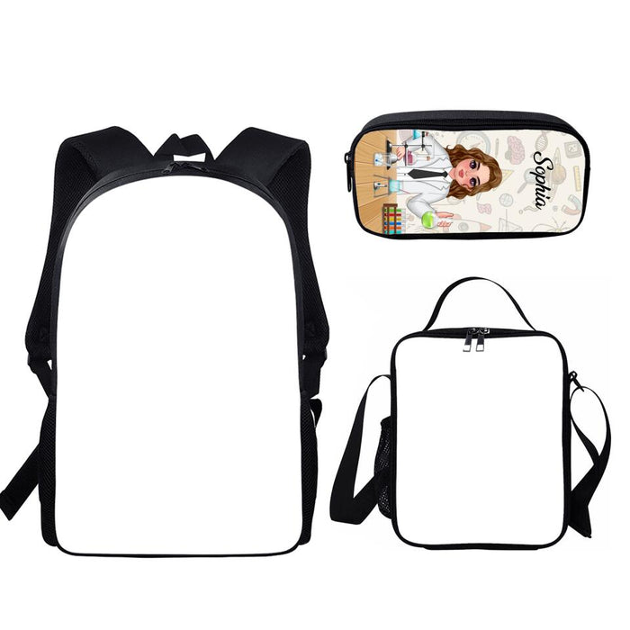 Custom Personalized Science Bag Sets - Gift Idea For Kids/ Science Lovers