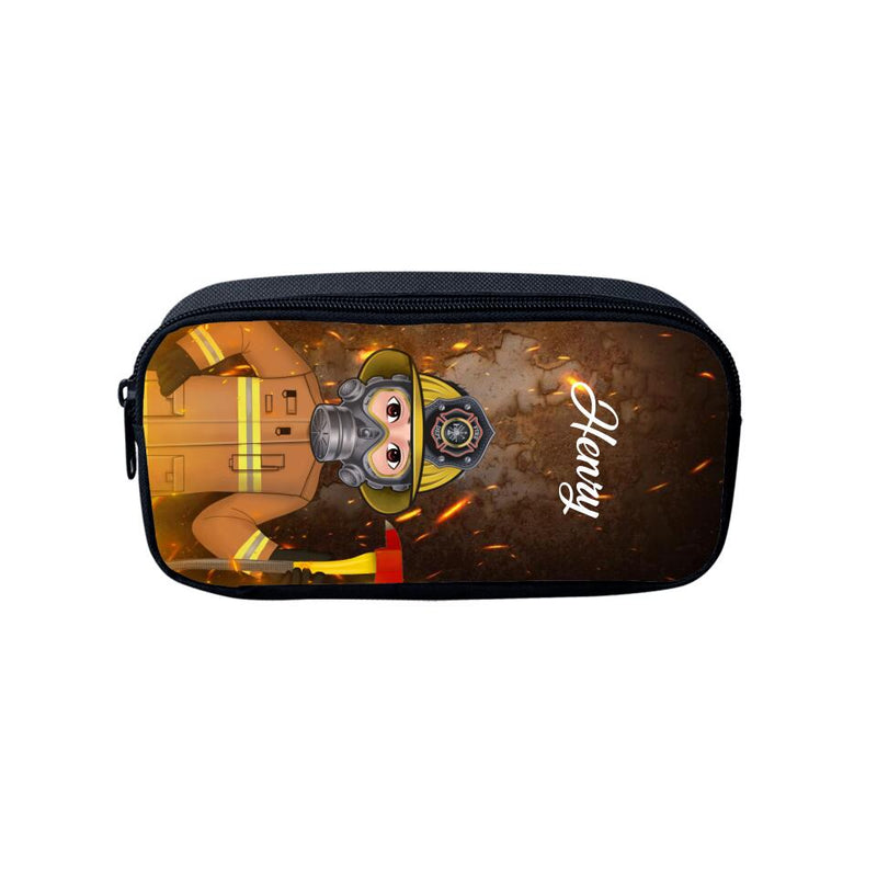 Custom Personalized Firefighter Bag Sets - Gift Idea For Kids/ Firefighter Lovers