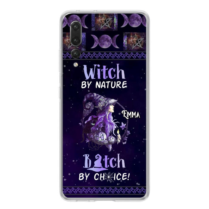 Custom Personalized Witch Phone Case - Halloween Gift Idea For Friends - Case for Xiaomi, Huawei & Oppo