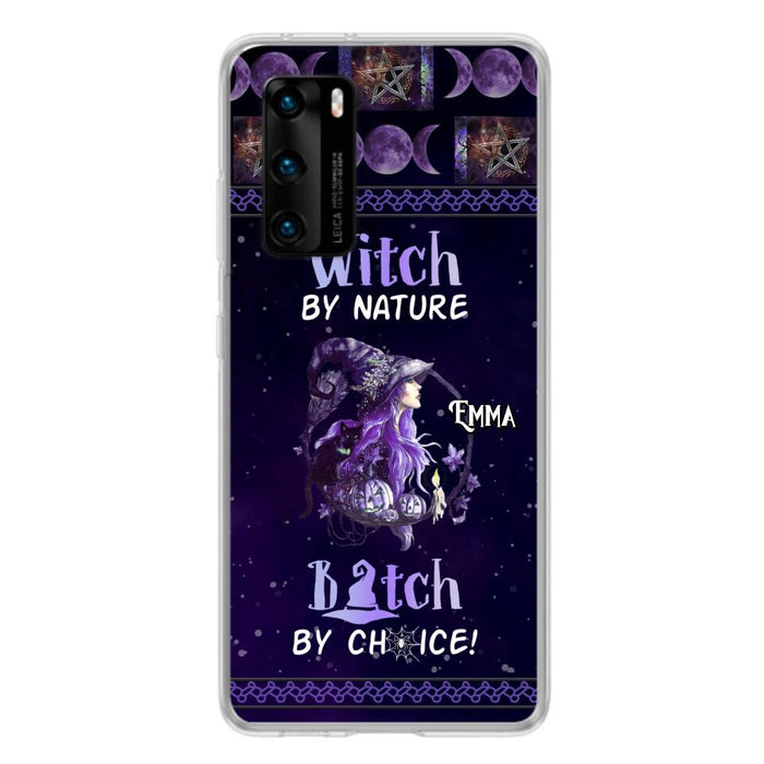 Custom Personalized Witch Phone Case - Halloween Gift Idea For Friends - Case for Xiaomi, Huawei & Oppo