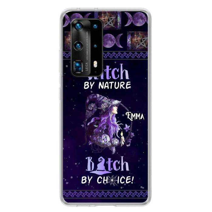 Custom Personalized Witch Phone Case - Halloween Gift Idea For Friends - Case for Xiaomi, Huawei & Oppo