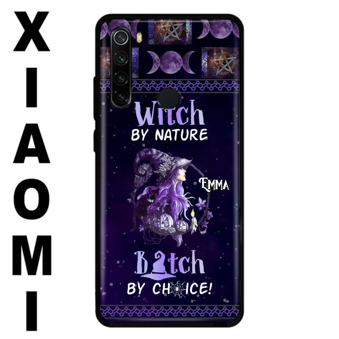 Custom Personalized Witch Phone Case - Halloween Gift Idea For Friends - Case for Xiaomi, Huawei & Oppo