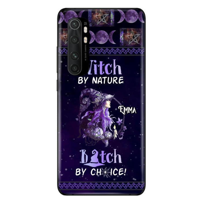 Custom Personalized Witch Phone Case - Halloween Gift Idea For Friends - Case for Xiaomi, Huawei & Oppo