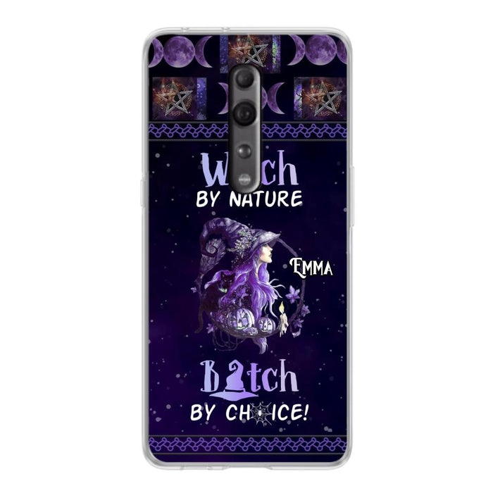 Custom Personalized Witch Phone Case - Halloween Gift Idea For Friends - Case for Xiaomi, Huawei & Oppo