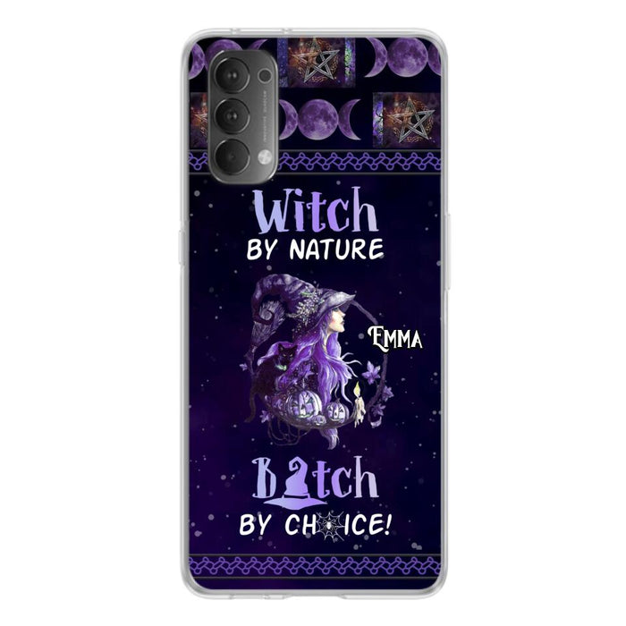 Custom Personalized Witch Phone Case - Halloween Gift Idea For Friends - Case for Xiaomi, Huawei & Oppo