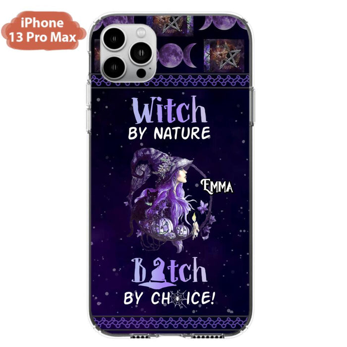 Custom Personalized Witch Phone Case - Halloween Gift Idea For Friends - Case for iPhone & Samsung