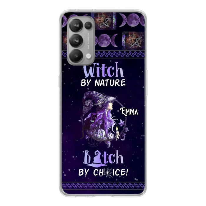 Custom Personalized Witch Phone Case - Halloween Gift Idea For Friends - Case for Xiaomi, Huawei & Oppo