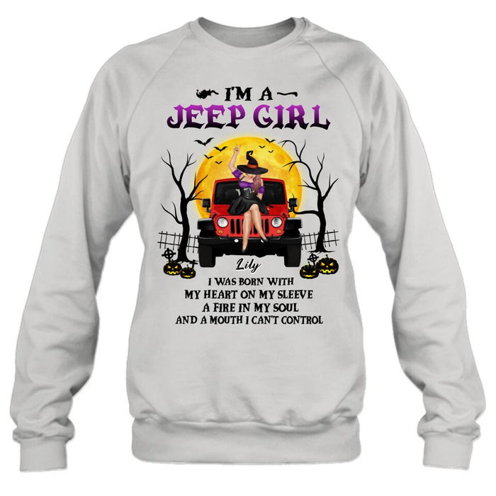 Custom Personalized Off-road Girl Shirt - Halloween Gift Idea For Off-road Lovers