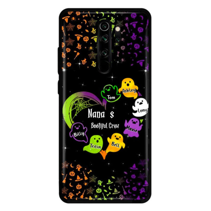 Custom Personalized Nana's Bootiful Crew Xiaomi/Oppo/Huawei Case - Halloween gift for Grandma - Up to 7 Grandkids