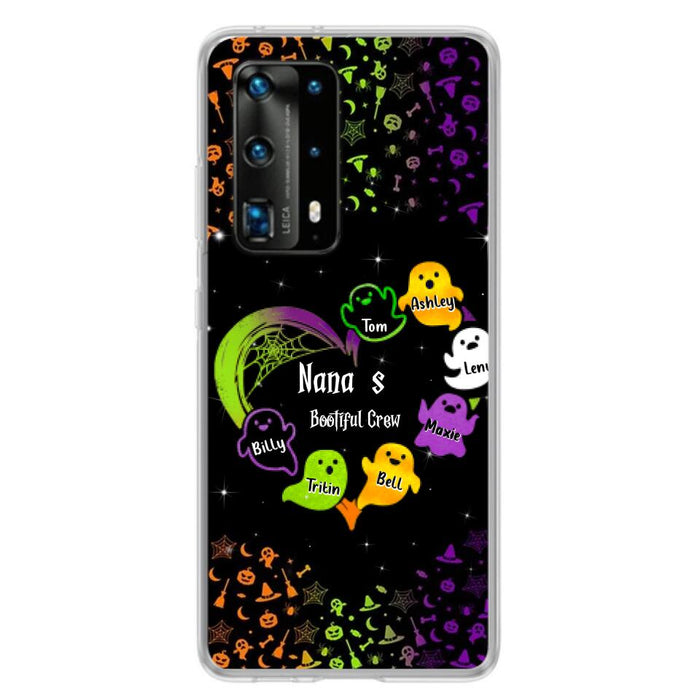 Custom Personalized Nana's Bootiful Crew Xiaomi/Oppo/Huawei Case - Halloween gift for Grandma - Up to 7 Grandkids