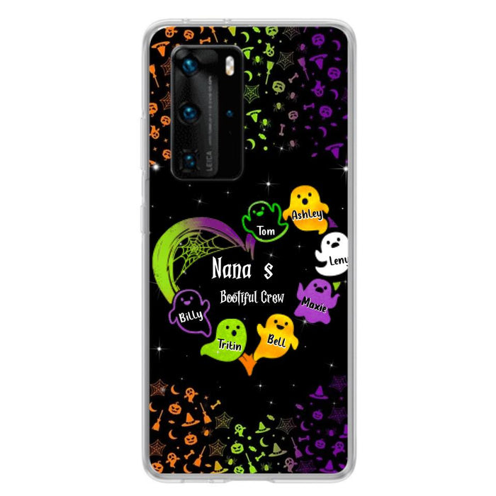 Custom Personalized Nana's Bootiful Crew Xiaomi/Oppo/Huawei Case - Halloween gift for Grandma - Up to 7 Grandkids