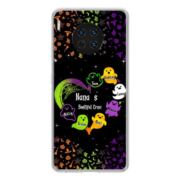 Custom Personalized Nana's Bootiful Crew Xiaomi/Oppo/Huawei Case - Halloween gift for Grandma - Up to 7 Grandkids