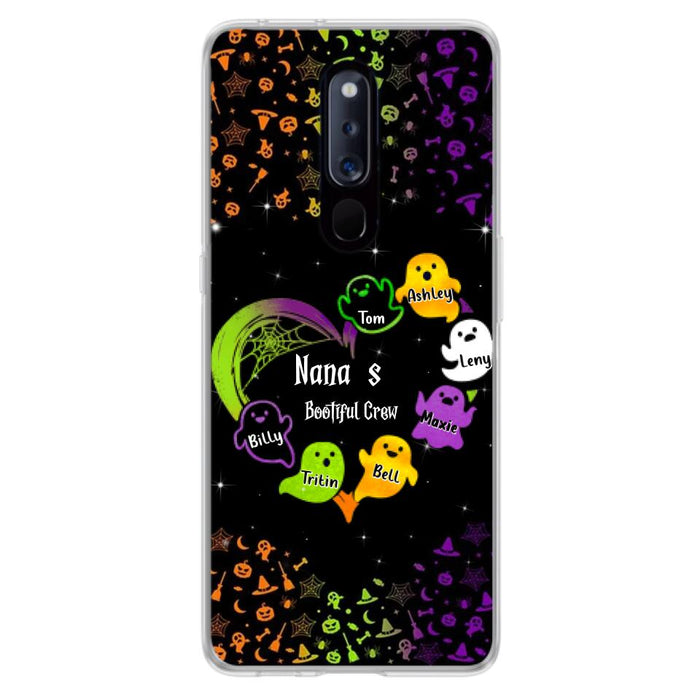 Custom Personalized Nana's Bootiful Crew Xiaomi/Oppo/Huawei Case - Halloween gift for Grandma - Up to 7 Grandkids