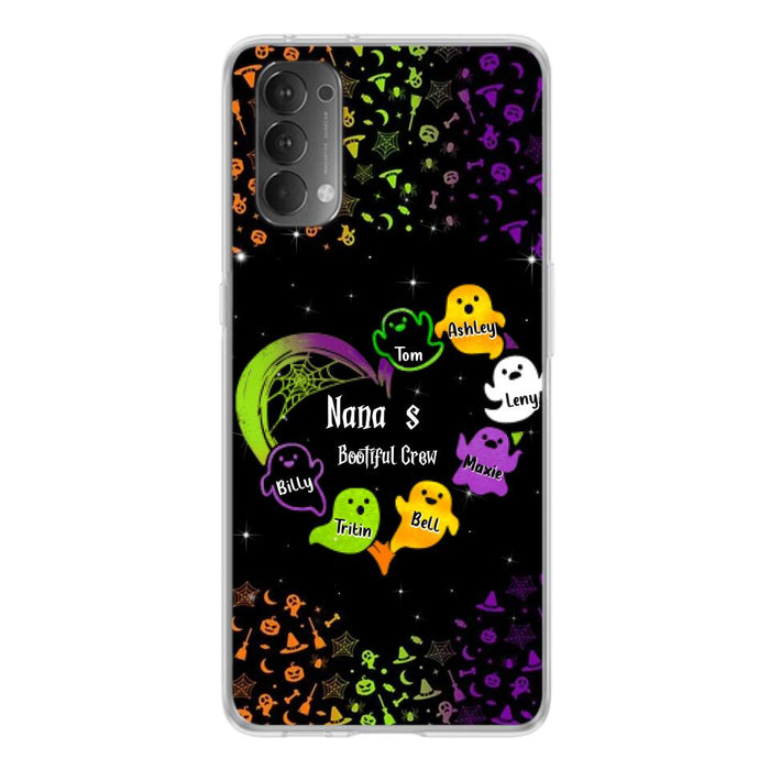 Custom Personalized Nana's Bootiful Crew Xiaomi/Oppo/Huawei Case - Halloween gift for Grandma - Up to 7 Grandkids