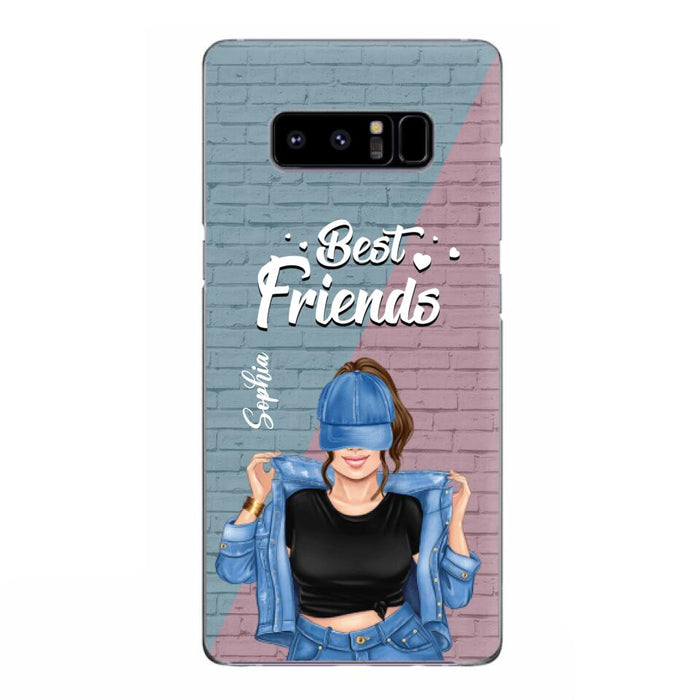 Custom Personalized Besties Phone Case - Gift For Friends/ Besties - Best Friends Forever And Ever - Case For iPhone And Samsung