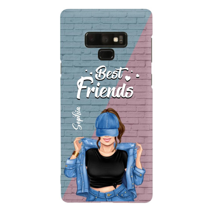 Custom Personalized Besties Phone Case - Gift For Friends/ Besties - Best Friends Forever And Ever - Case For iPhone And Samsung