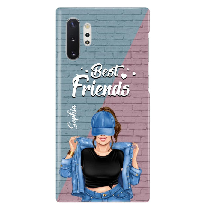 Custom Personalized Besties Phone Case - Gift For Friends/ Besties - Best Friends Forever And Ever - Case For iPhone And Samsung