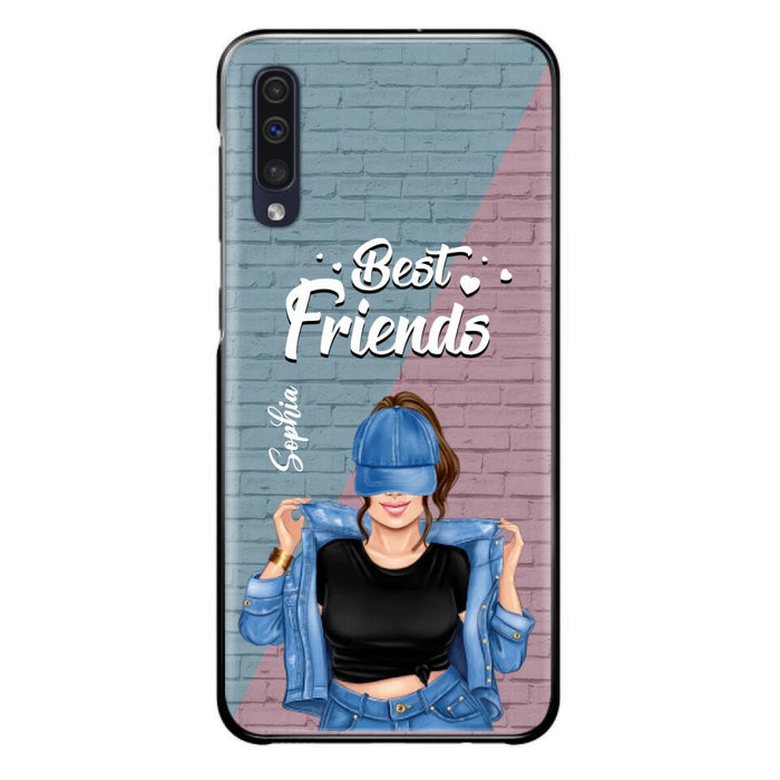 Custom Personalized Besties Phone Case - Gift For Friends/ Besties - Best Friends Forever And Ever - Case For iPhone And Samsung