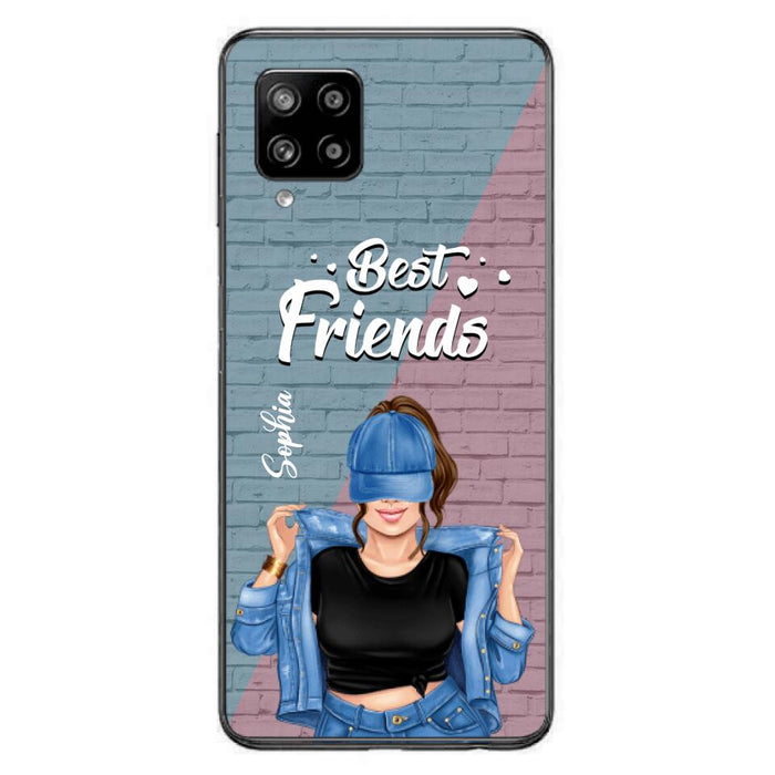 Custom Personalized Besties Phone Case - Gift For Friends/ Besties - Best Friends Forever And Ever - Case For iPhone And Samsung