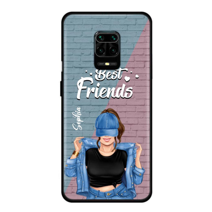 Custom Personalized Besties Phone Case - Gift For Friends/ Besties - Best Friends Forever And Ever - Case For Xiaomi, Oppo And Huawei