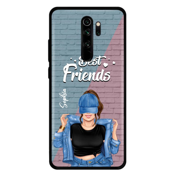 Custom Personalized Besties Phone Case - Gift For Friends/ Besties - Best Friends Forever And Ever - Case For Xiaomi, Oppo And Huawei