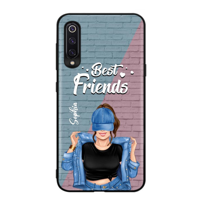 Custom Personalized Besties Phone Case - Gift For Friends/ Besties - Best Friends Forever And Ever - Case For Xiaomi, Oppo And Huawei