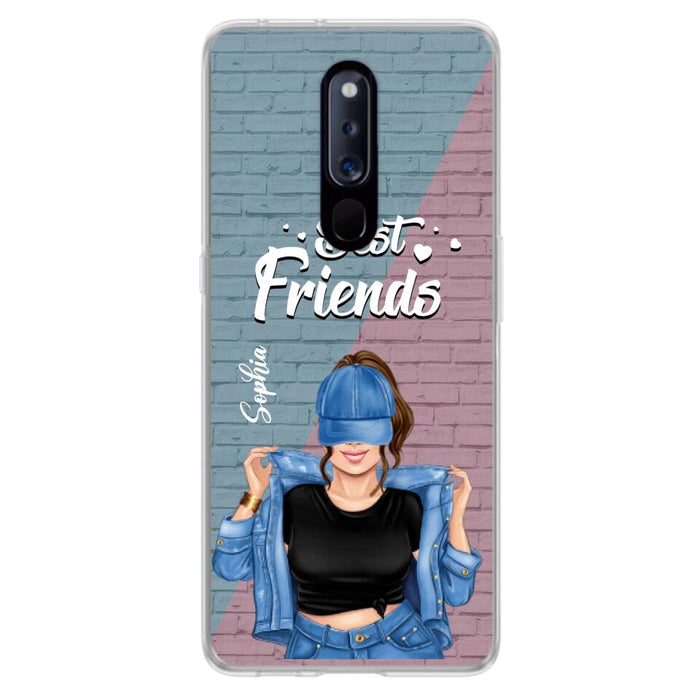 Custom Personalized Besties Phone Case - Gift For Friends/ Besties - Best Friends Forever And Ever - Case For Xiaomi, Oppo And Huawei