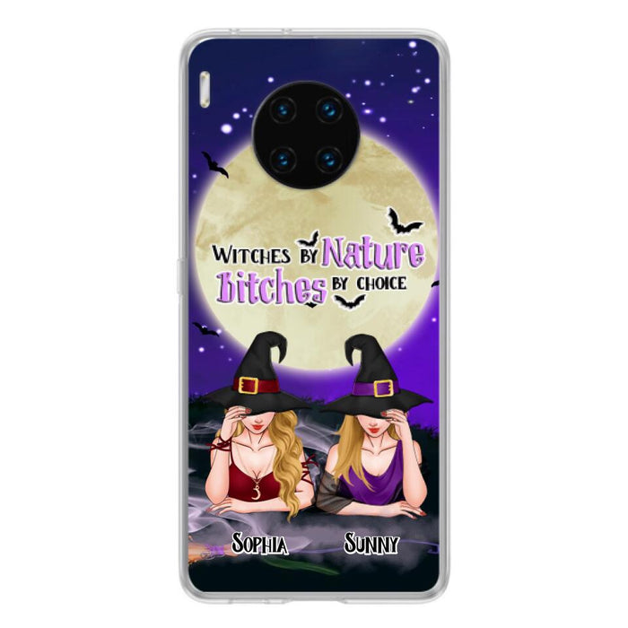 Custom Personalized Witches Phone Case for Xiaomi/Huawei/ Oppo - Gift Idea For Halloween/ Bestie - Witches By Nature Bitches By Choice