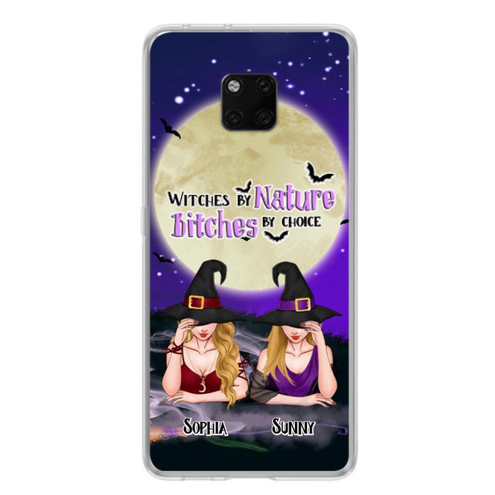 Custom Personalized Witches Phone Case for Xiaomi/Huawei/ Oppo - Gift Idea For Halloween/ Bestie - Witches By Nature Bitches By Choice