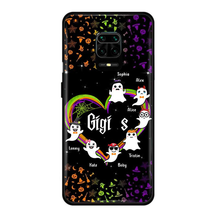 Custom Personalized Grandma & Grandkids Ghost Phone Case - Up to 7 Grandkids - Halloween Gift For Grandma - Case For Xiaomi, Oppo And Huawei