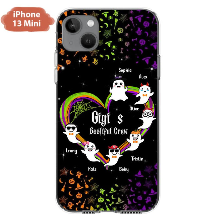 Custom Personalized Gigi's Bootiful Crew Phone Case - Halloween Gift for Grandma - Up to 7 Grandkids - Case For iPhone And Samsung