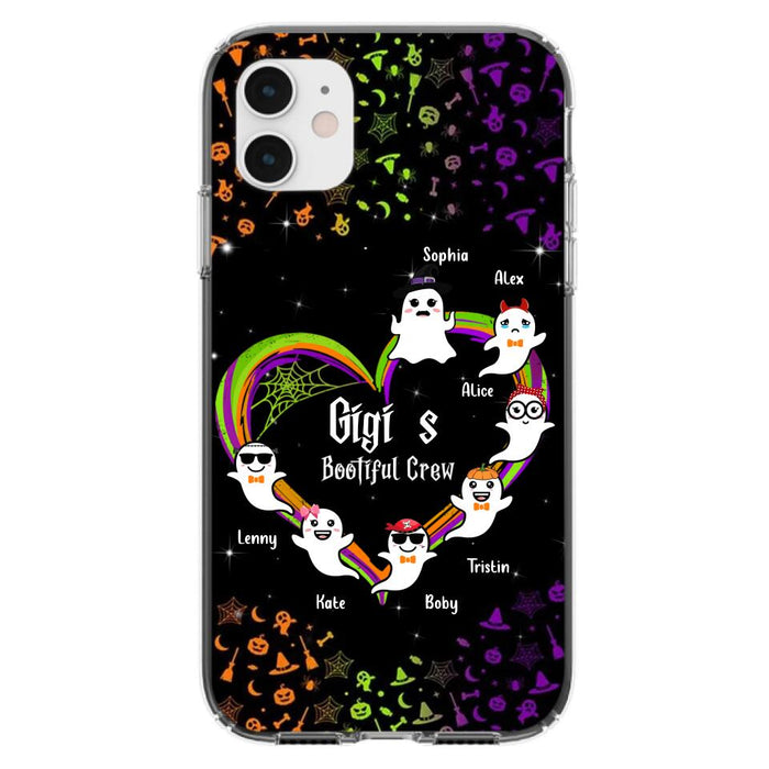 Custom Personalized Gigi's Bootiful Crew Phone Case - Halloween Gift for Grandma - Up to 7 Grandkids - Case For iPhone And Samsung