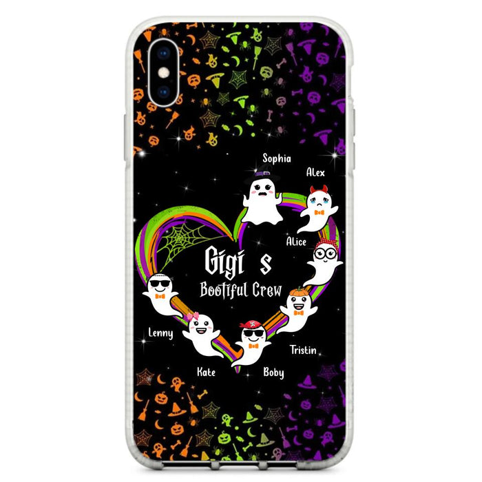 Custom Personalized Gigi's Bootiful Crew Phone Case - Halloween Gift for Grandma - Up to 7 Grandkids - Case For iPhone And Samsung