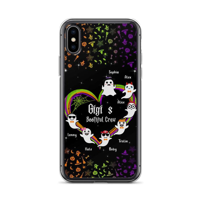 Custom Personalized Gigi's Bootiful Crew Phone Case - Halloween Gift for Grandma - Up to 7 Grandkids - Case For iPhone And Samsung