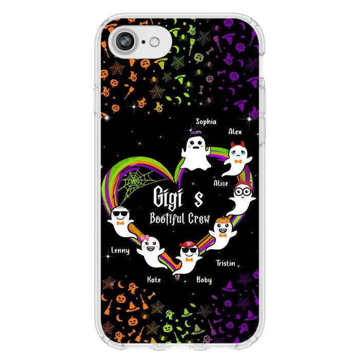 Custom Personalized Gigi's Bootiful Crew Phone Case - Halloween Gift for Grandma - Up to 7 Grandkids - Case For iPhone And Samsung